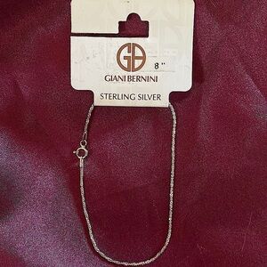 Giani Bernini Sterling Silver Bracelet 8 Inch